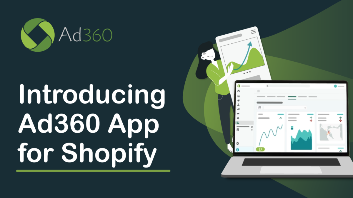 Introducing Ad360 App for Shopify Illustration