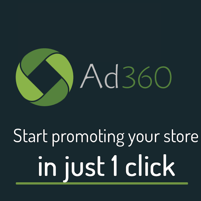 Start promoting your store in just 1 click