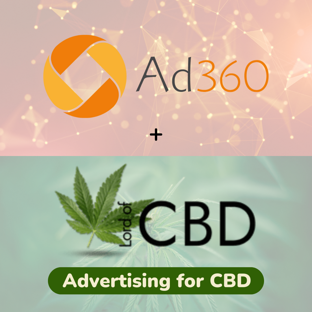 Ad360 and Lord of CBD logos